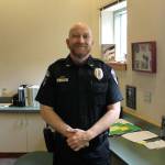 Soldotna Police Chief Dale Gene Meek stands in his office on Tuesday, Aug. 30, 2022, in Soldotna, Alaska. (Ashlyn OHara/Peninsula Clarion)