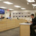 Camille Broussard testifies in support of an advisory planning commission in Nikiski during a meeting of the Kenai Peninsula Borough Assembly on Tuesday, Sept. 20, 2022, in Soldotna, Alaska. (Ashlyn OHara/Peninsula Clarion)