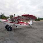 One of the planes used on remote sensing missions. (Photo by Dave Merz/FWS)