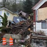 Clarise Larson/ Juneau Empire
City officials have deemed the citys contribution to the cleanup efforts complete. Further cleanup efforts are the responsibility of property owners.