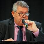 Charlie Pierce, a Republican candidate for Alaska governor, answers a question during a debate, Saturday, Oct. 22, 2022, in Anchorage, Alaska. A lawsuit filed a day earlier by an employee when he was mayor of the Kenai Peninsula Borough accuses Pierce of constant unwanted physical touching, sexual remarks and sexual advances. Pierce declined comment on the lawsuit to The Associated Press, and said he didnt plan to suspend his gubernatorial campaign. (AP Photo / Mark Thiessen)