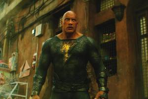 Dwayne Johnson stars as Black Adam in Black Adam. (Photo courtesy Warner Bros. Pictures)