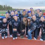 The Soldotna cheerleading team. (Photo provided)