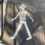 Walkers here, please. (Photo by Charlie Menke / Homer News)