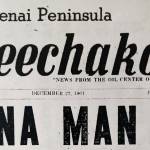 After the killing in Soldotna on Dec. 18, 1961, the Kenai Peninsula Cheechako News displayed this headline.