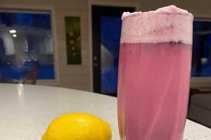 Blueberries and lemonade can be combined to create a base for a number of drinks. (Photo by Tressa Dale/Peninsula Clarion)