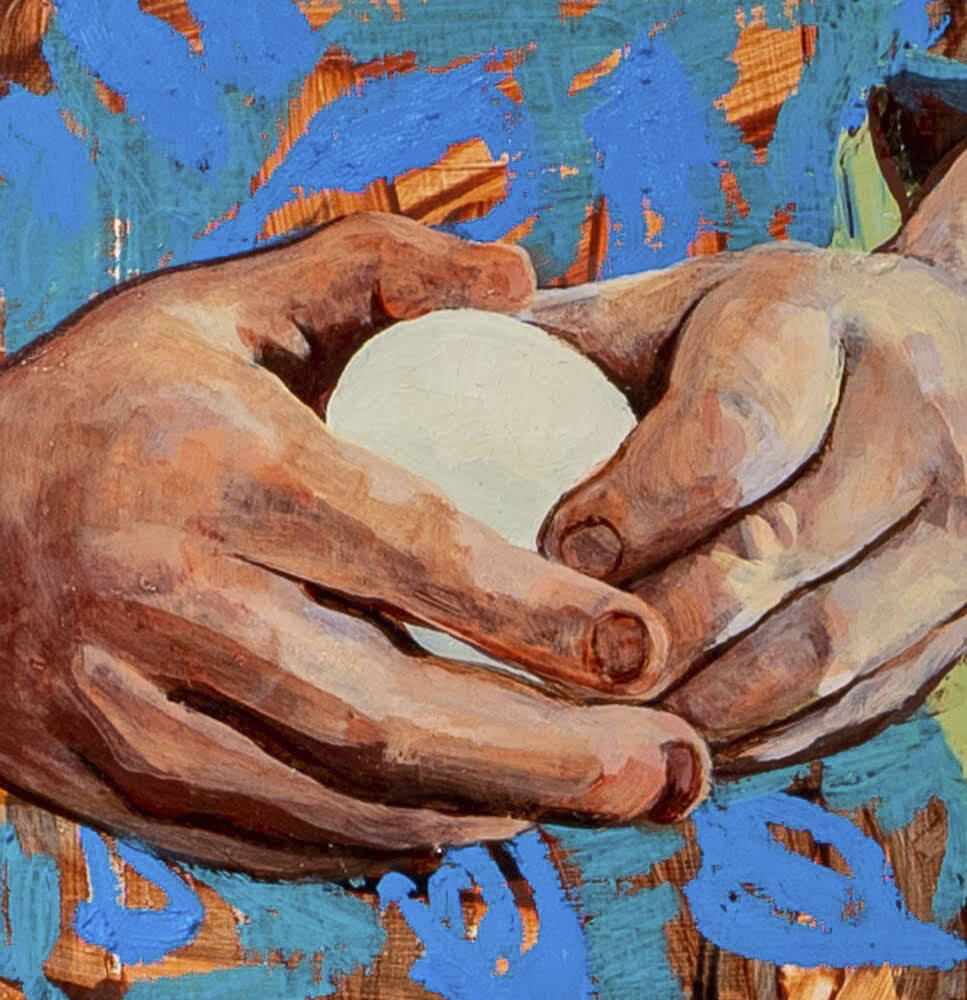 Brianna Allens Fragility Misunderstood, one of the works in the Mother exhibit showing this month at Bunnell Street Arts Center. (Photo provided)