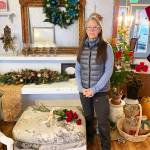 Martine Cyriacks Sorensen poses in her store, Faux Ever Green, on Monday, Dec. 5, 2022, on East End Road in Homer, Alaska. (Photo by Emilie Springer/Homer News)