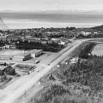 This image from a 1959 postcard shows Kenai during the Gobles tenure there. (Original photo by Glenn and Clarice Kipp)