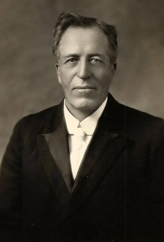 Emma Clarks father, the Rev. Johann Svendson Sneve, was a Lutheran minister in North Dakota before moving the family west. (Public photo from ancestry.com website)