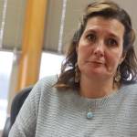 Shawnda OBrien, the just-departed state Director of the Division of Public Assistance, talks Dec. 27 about the problems that are resulting in months-long backlogs in processing applications for benefits commonly referred to as food stamps. Her departure as director was announced Monday following weeks of widespread media coverage about the backlog that is expected to take additional months to resolve. (Mark Sabbatini / Juneau Empire)