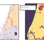 Map showing the proposed boundary changes for Kenai Peninsula Borough districts 7 and 9. (Map via Kenai Peninsula Borough)