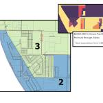 Map showing the proposed boundary changes for Kenai Peninsula Borough districts 2 and 3. (Map via Kenai Peninsula Borough)