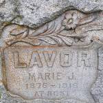 Marie (sometimes called Margaret) Lavor was buried in the Anchorage Memorial Park Cemetery in 1919 after she was murdered by William Dempsey. (Image provided by findagrave.com website)