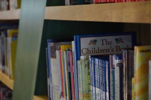 The Kenai Community Library childrens section is seen on Tuesday, Oct. 26, 2021. (Camille Botello/Peninsula Clarion)