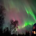 The aurora borealis as seen from Kenai, Alaska, on Sunday, Feb. 26, 2023. (Photo courtesy Sarah Jane Baisden)