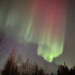 Aurora borealis near Funny River on Sunday, Feb. 26, 2023 in Soldotna, Alaska. (Photo courtesy Julie Craig)