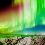 Aurora borealis dance on Sunday, Feb. 26, 2023, in Kasilof, Alaska. (Photo courtesy Mechel Meek)