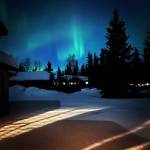 The aurora borealis as seen on Sunday, Feb. 26, 2023 from Soldotna, Alaska. (Photo courtesy Amber Newton)