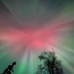 The aurora borealis as seen on Sunday, Feb. 26, 2023, in Nikiski, Alaska. (Photo courtesy Rachel Olson)