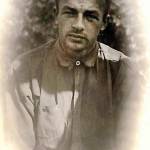 Murder suspect William Dempsey is pictured shortly after he was captured on the outskirts of Seward in early September 1919. (Photo courtesy of the University of Alaska Fairbanks archives)