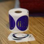 I voted stickers await voters on Election Day 2022. That election was the first regular general election in Alaska to include ranked choice voting, which was narrowly approved by voters in 2020. Bills to do away with ranked choice voting have been introduced in the Legislature and a petition to put the matter before voters is circulating. However, a pro-ranked choice petition has been launched to show support for the states current elections system, which also includes open primaries. (Ben Hohenstatt / Juneau Empire File)