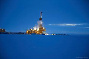 This 2019 photo provided by ConocoPhillips shows an exploratory drilling camp at the proposed site of the Willow oil project on Alaskas North Slope. The Biden administrations approval of the massive oil development in northern Alaska on Monday, March 13, 2023, commits the U.S. to yet another decades-long crude project even as scientists urgently warn that only a halt to more fossil fuel emissions can stem climate change. ConocoPhillips Willow project was approved Monday and would result in at least 263 million tons of planet-warming gases over 30 years. (ConocoPhillips via AP)