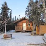 The Engineer Lake Public Use Cabin, a favorite cabin to enjoy on the Kenai National Wildlife Refuge. (Photo by USFWS/Dan Saxton)