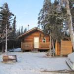 The Engineer Lake Public Use Cabin, a favorite cabin to enjoy on the Kenai National Wildlife Refuge. (Photo by USFWS/Dan Saxton)