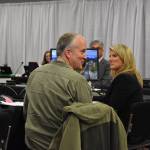 U.S. Sen. Dan Sullivan speaks before the Board of Game during their Southcentral meeting on Friday, March 17, 2023 at the Soldotna Regional Sports Complex in Soldotna, Alaska. (Jake Dye/Peninsula Clarion)