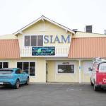 The exterior of the new Siam Noodles and Food location in Soldotna, Alaska is seen on Tuesday, March 28, 2023. (Jake Dye/Peninsula Clarion)