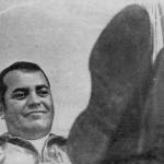 Seward Police Chief Bill Bagron puts his feet up contentedly after the arrest of all three suspects in the robbery of a Seward bank in August 1971. (Original photo from the Seward Phoenix Log)