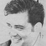 Volunteer Emmitt Hill, of Seward, found the dynamite that the bank robbers had considered using as a diversionary tactic. (Original photo from the Seward Phoenix Log)