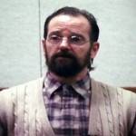 This image from a True Crimes podcast transcript in 2021 shows Paul Stavenjord on trial in the late 1990s.