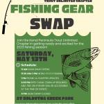Poster for Kenai Peninsula Trout Unlimited Fishing Gear Swap. (Courtesy Kenai Peninsula Trout Unlimited)