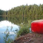 Kuviak Lake in the Swanson River Canoe System. (Photo by Matt Bowser)