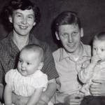 Homers Jim Reardon took this photo of the young Fenger family in 1960-61. From left to right are Grace, Heidi, John and Eric.