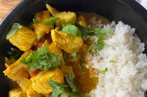 Chicken tikka masala. (Photo by Tressa Dale)