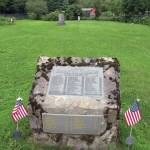 This plaque was created in the 1980s to memorialize persons known to have been buried in Homer Community Cemetery. The plaque was considered necessary because so many of the graves here had lost their markers or had never been marked. (Clark Fair photo)