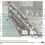 A vision plan prepared by McKinley Research Group shows potential uses of waterfront space identified as a priority for revitalization. (Plan via City of Kenai)