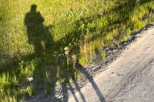 Pastor Meredith Harber takes a ride on her bike. (Photo courtesy Meredith Harber)