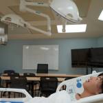 A training mannequin is seen in the Central Peninsula Hospital Staff Development classroom in Soldotna, Alaska, on Friday, Aug. 25, 2023. (Jake Dye/Peninsula Clarion)