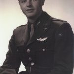 Photo courtesy of the Lancashire Family Collection
[1c] Lt. Lawrence Lancashire poses in his military uniform in the early 1940s.