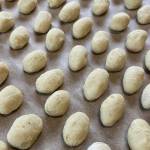 This mildly sweet and nutty gnocchi was made white sweet potatoes, but any potatoes will do. (Photo by Tressa Dale/Peninsula Clarion)