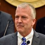 U.S. Sen. Dan Sullivan, R-Alaska, speaks to a joint session of the Alaska State Legislature at the Alaska State Capitol on Tuesday, April 19, 2022. (Peter Segall / Juneau Empire File)