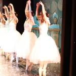 Sara DeVolld performs as part of the Snow Corps in The Nutcracker with Eugene Ballet at the Alaska Center for the Performing Arts in Anchorage, Alaska. (Photo courtesy Shona DeVolld)