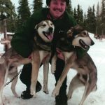 M. Scott Moon/Peninsula Clarion fiile
Paul Gebhardt is photographed with two of his dogs on March 24, 1996.