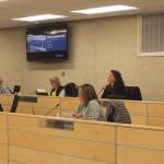 Members of the Kenai Peninsula Borough School District Board of Education meet on Monday, Dec. 4, 2023, in Soldotna, Alaska. (Ashlyn OHara/Peninsula Clarion)