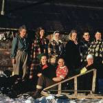 Members of the Anchor Point Homemakers Club pose in 1950 in front of Sherman and Louvie Chapmans home. Standing second from the left is Lorna Keeler. Louvie Vi Chapman photo courtesy of the Pratt Museum.