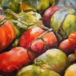 ChaCha, by Melinda Hershberger, is included as part of the Peoples Choice Judged Exhibition at the Kenai Art Center in Kenai, Alaska, on Wednesday, Jan. 31, 2024. (Jake Dye/Peninsula Clarion)